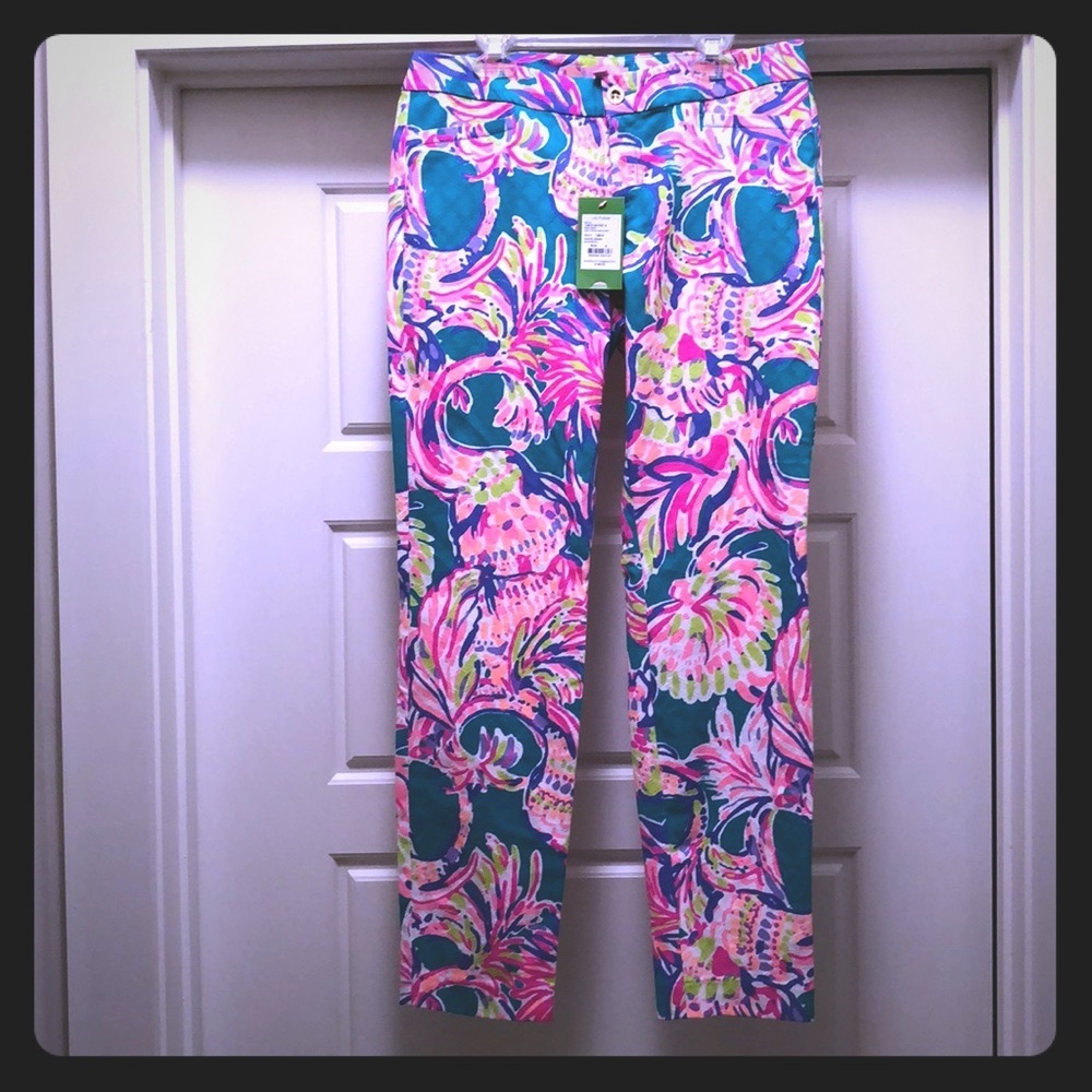 NWT Lilly Pulitzer Kelly Ankle Pant - Size 6